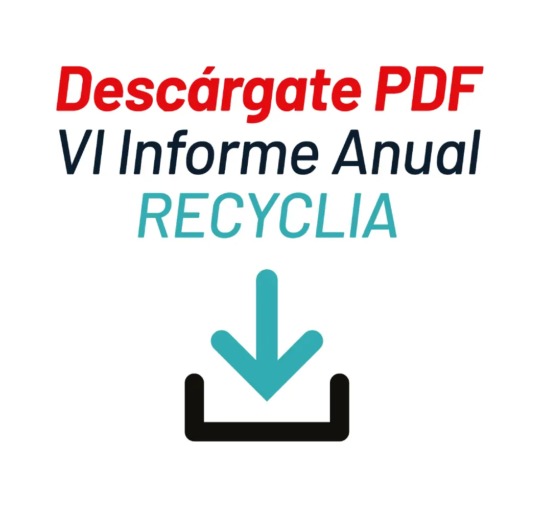 Descarga del PDF del VI Informe anual de Recyclia