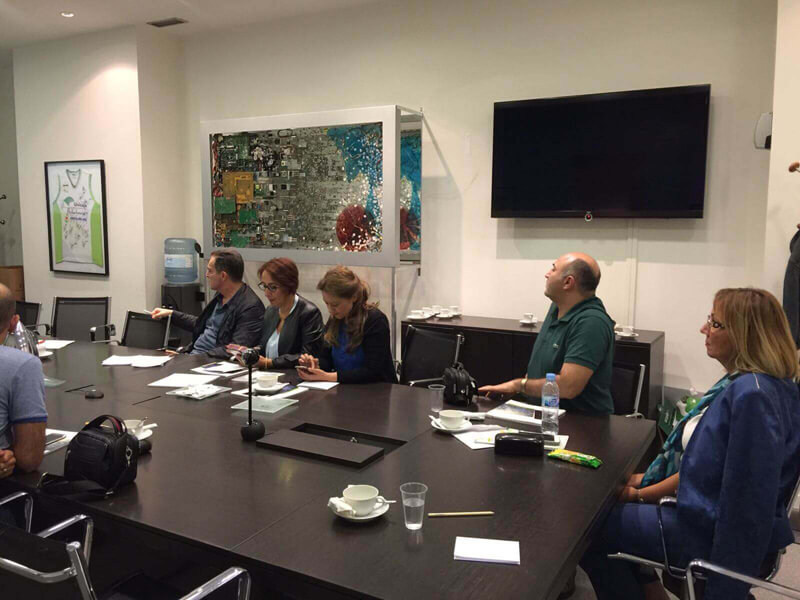 Recyclia con la delegación turca