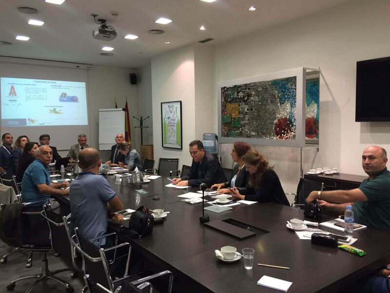Recyclia con la delegación turca