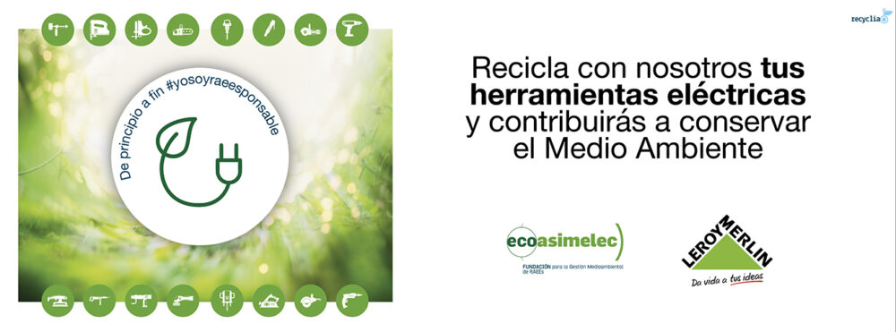 Reciclaje de Herramientas eléctricas