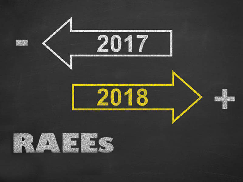 Nuevos RAEES 2018